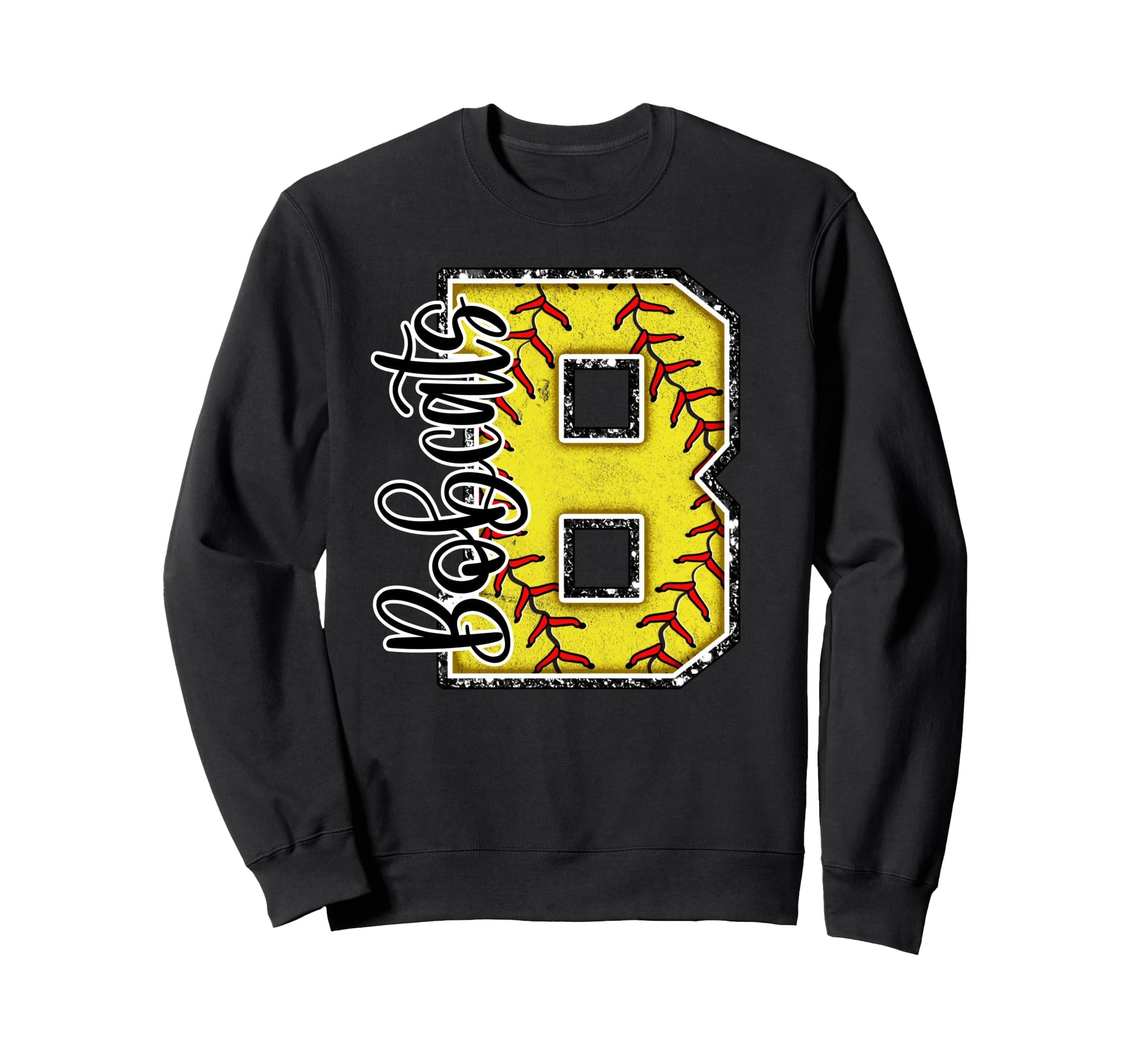 Bobcats Softball Mom Game Day Mascot Sweatshirt - Unique Graphic Men Women - T-Shirt, Sweatshirt, Hoodie