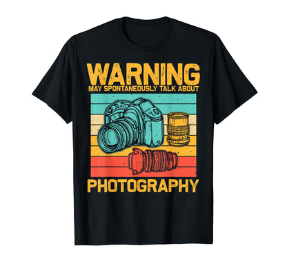 Photographer Photography Lover T-Shirt - Aesthetic Graphic Unisex - T-Shirt, Sweatshirt, Hoodie