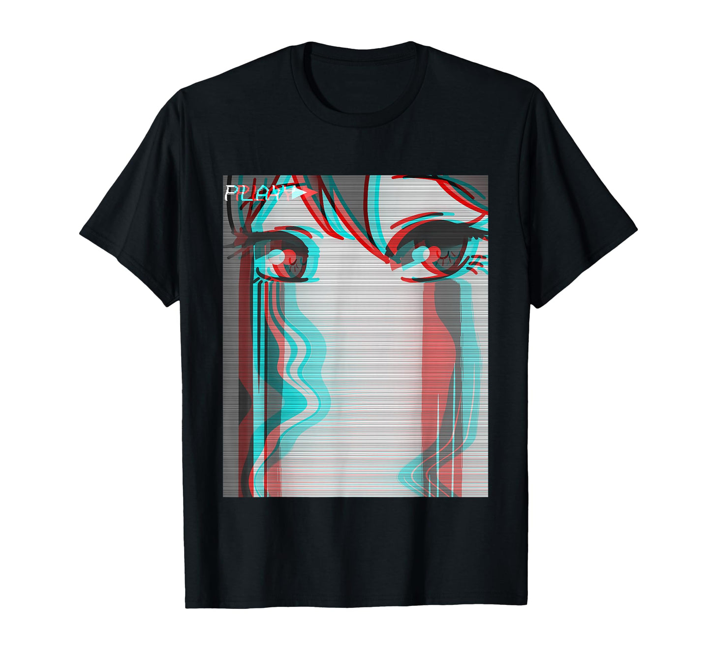 Sad Anime Eboy Egirl Harajuku Otaku T-Shirt - Trendy Graphic for Adults - T-Shirt, Sweatshirt, Hoodie