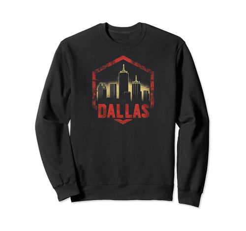 Dallas Grit 90S Grunge Urbandecay Sweatshirt - Custom Art Print for Adults - T-Shirt, Sweatshirt, Hoodie