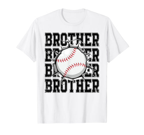 Baseball Brother Cracked Wall Family T-Shirt - Streetwear Style for Adults - T-Shirt, Sweatshirt, Hoodie