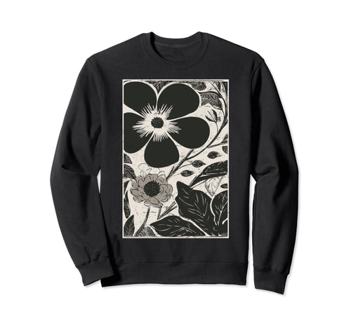 Bohobloom Vibe Boho Art Floral T-Shirt - Minimalist Print Unisex - T-Shirt, Sweatshirt, Hoodie