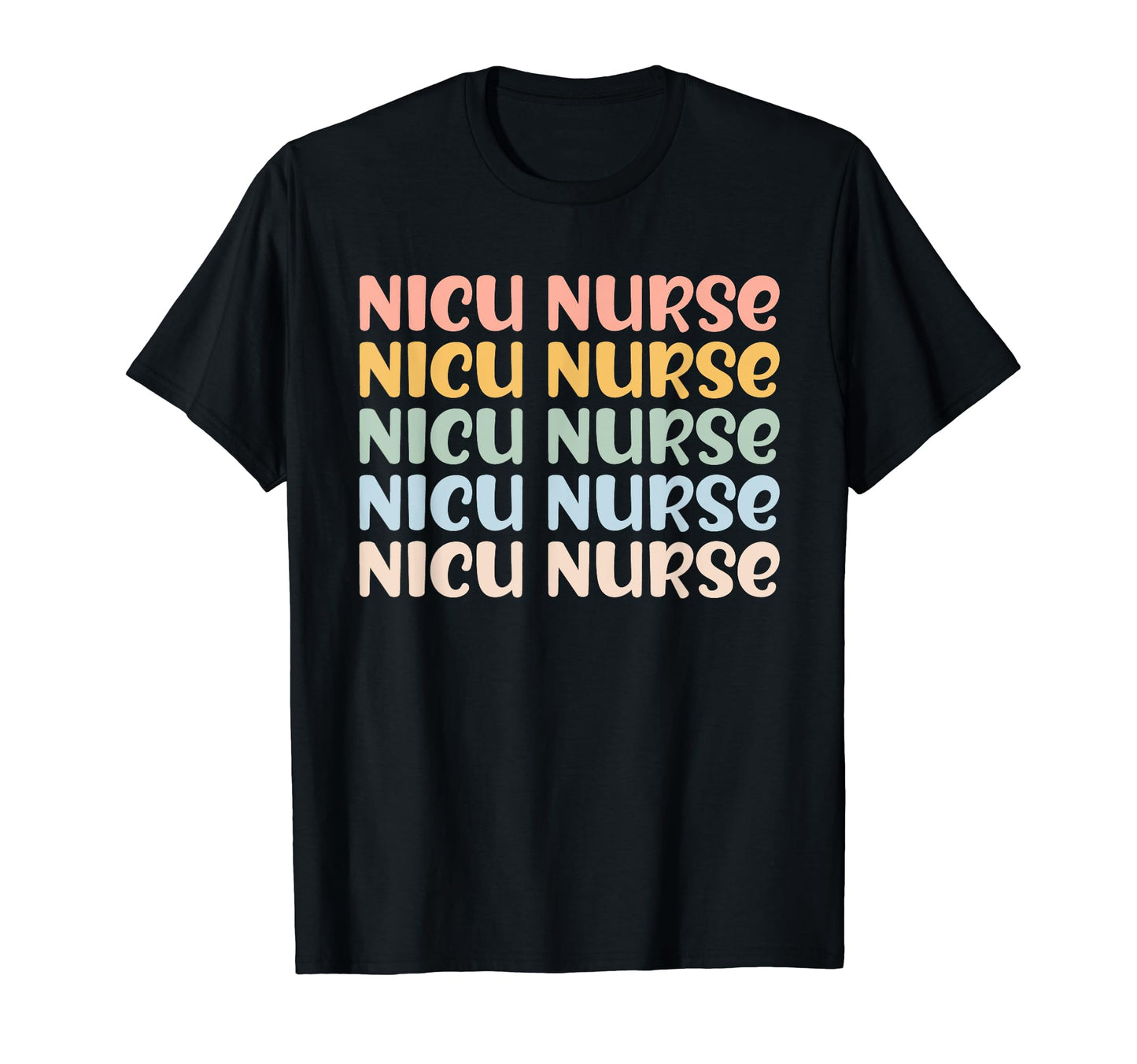 Nicu Nurse Icu Neonatal Rainbow Boho T-Shirt - Streetwear Style Unisex - T-Shirt, Sweatshirt, Hoodie