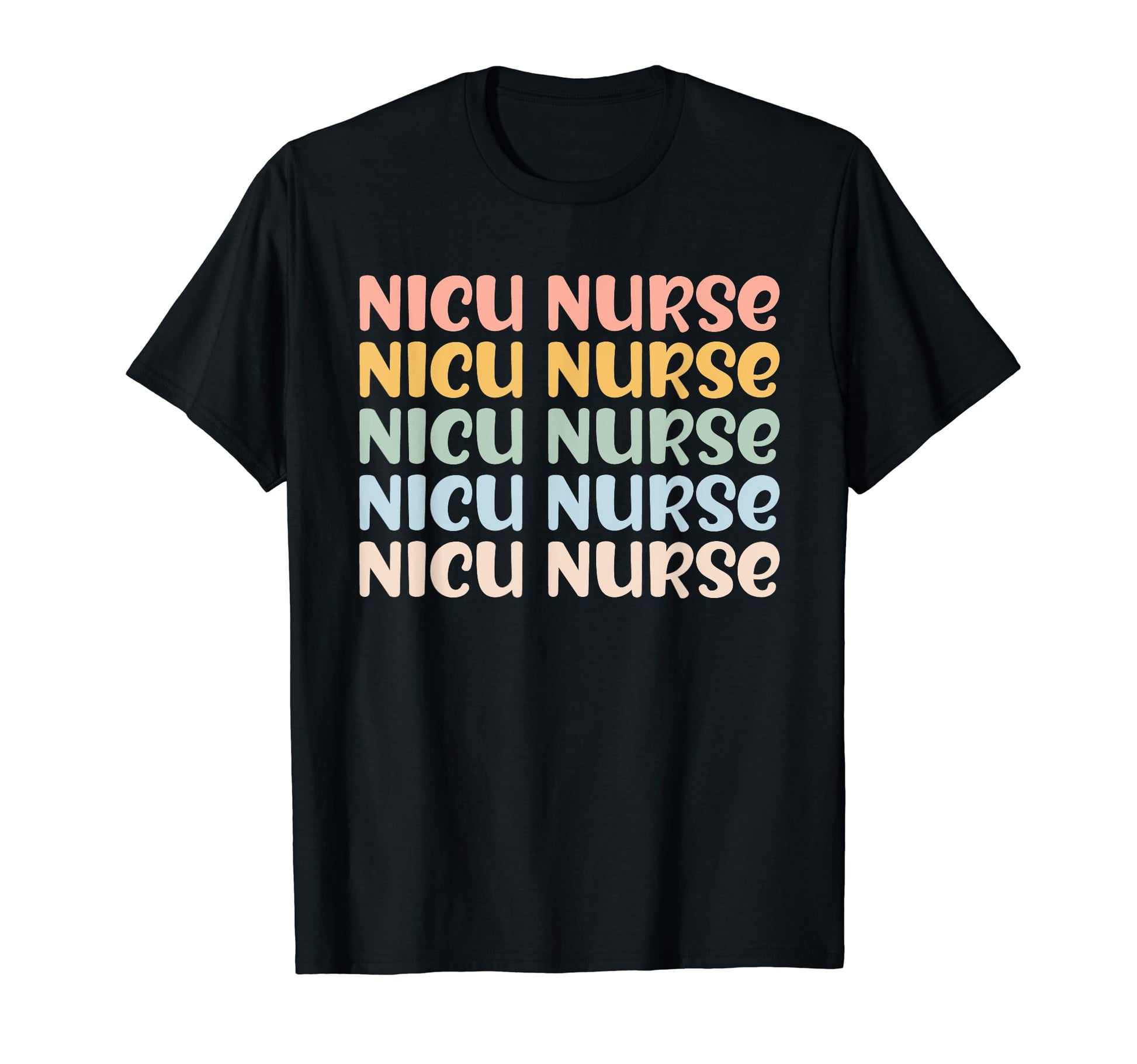 Nicu Nurse Icu Neonatal Rainbow Boho T-Shirt - Streetwear Style Unisex - T-Shirt, Sweatshirt, Hoodie