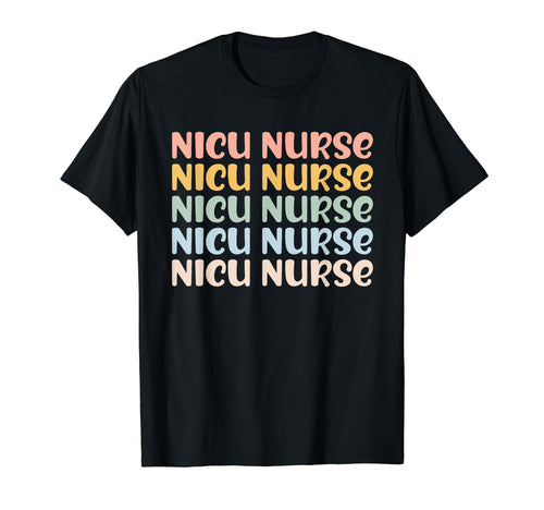 Nicu Nurse Icu Neonatal Rainbow Boho T-Shirt - Streetwear Style Unisex - T-Shirt, Sweatshirt, Hoodie