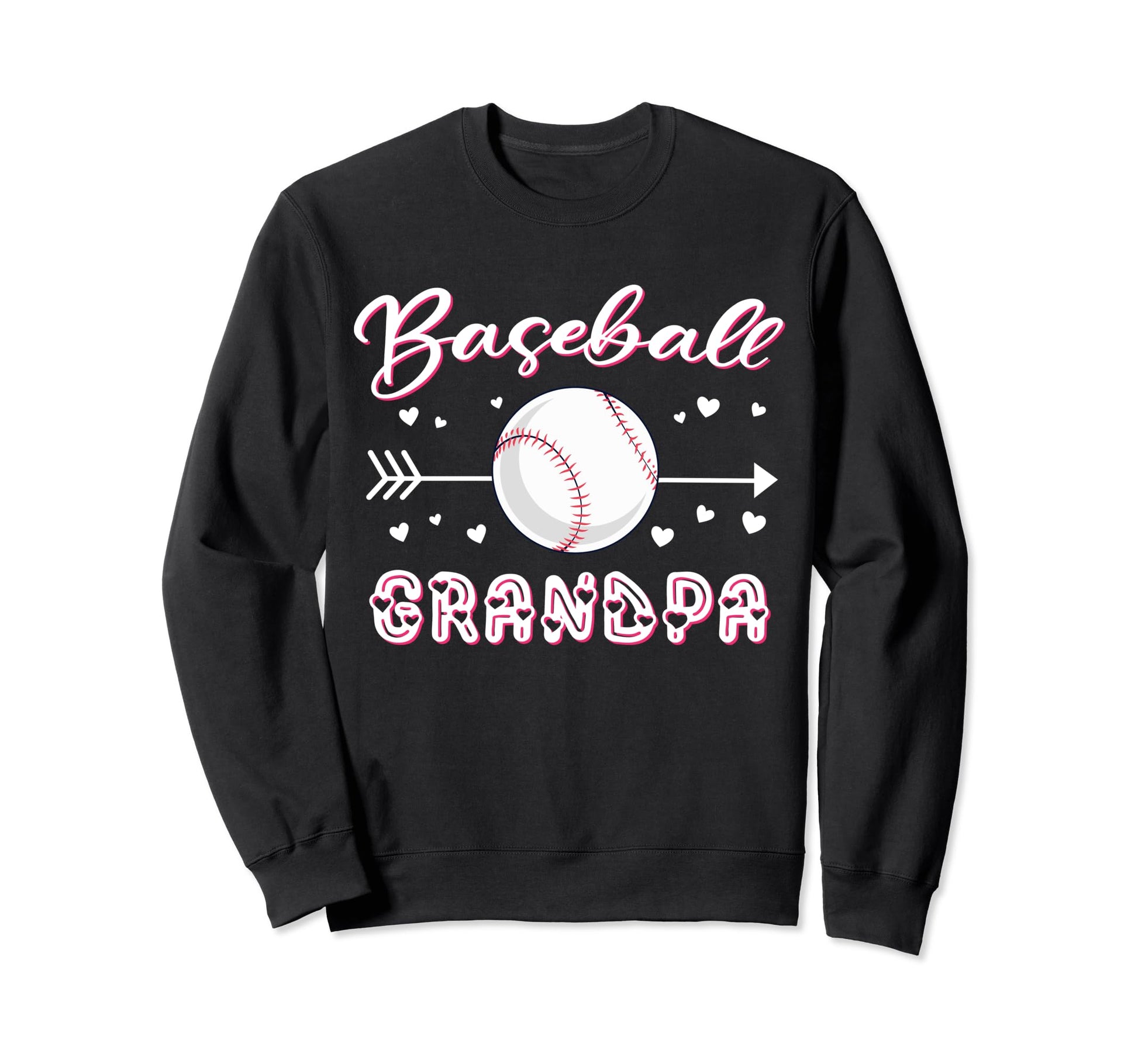 Baseball Grandpa Baseball Sport Sweatshirt - Unique Graphic for Adults - T-Shirt, Sweatshirt, Hoodie