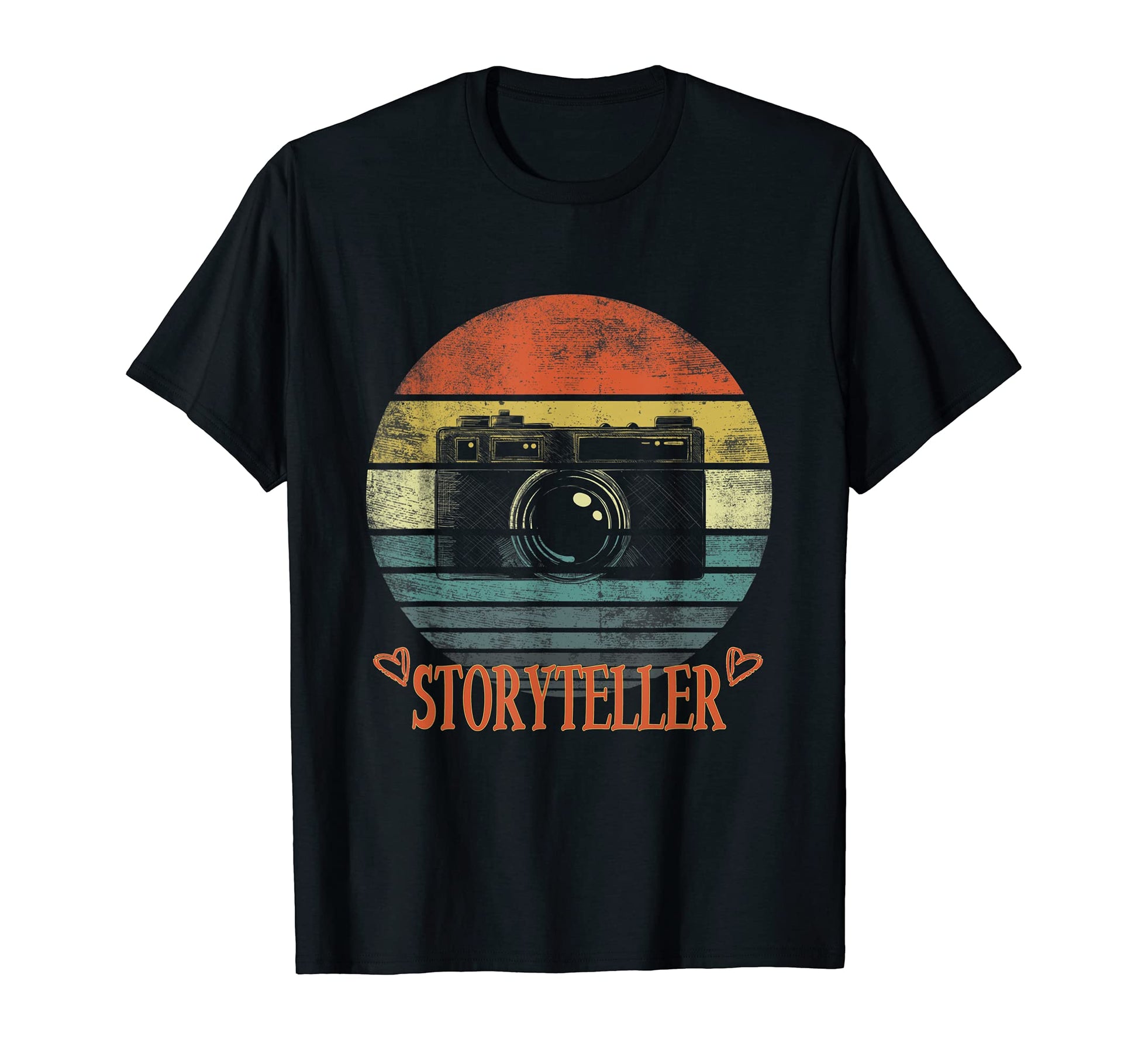Camera Storyteller Photography Lovers T-Shirt - Unique Graphic for Adults - T-Shirt, Sweatshirt, Hoodie