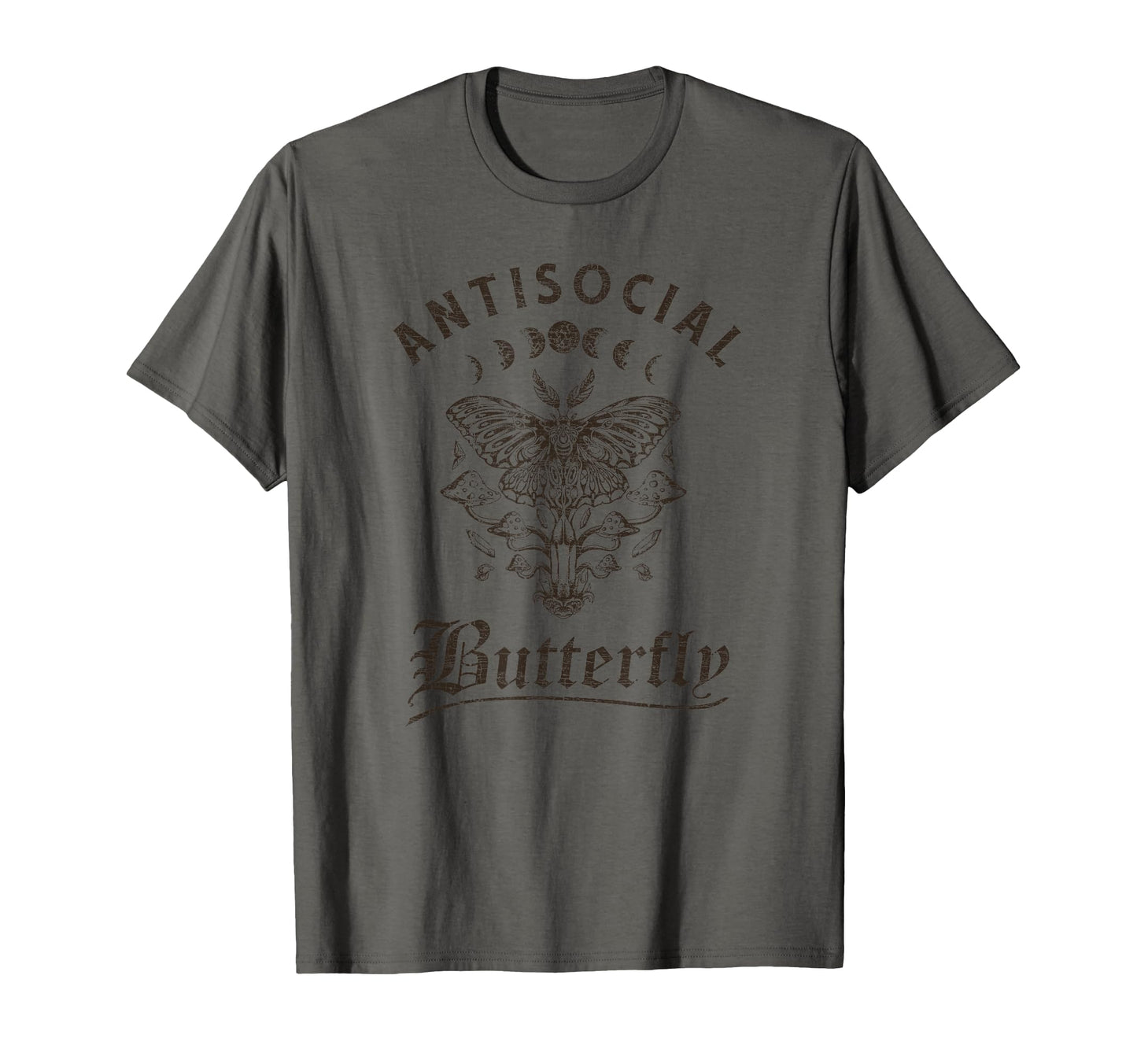 Antisocial Butterfly Grunge Fairycore T-Shirt - Unique Graphic Men Women - T-Shirt, Sweatshirt, Hoodie