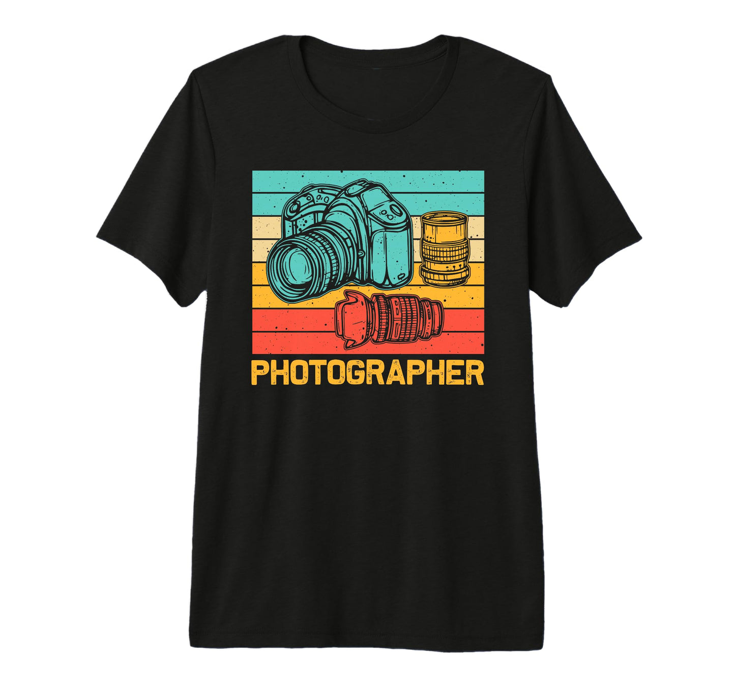 Photographer Photography Lover Tri T-Shirt - Custom Art Print for Adults - T-Shirt, Sweatshirt, Hoodie