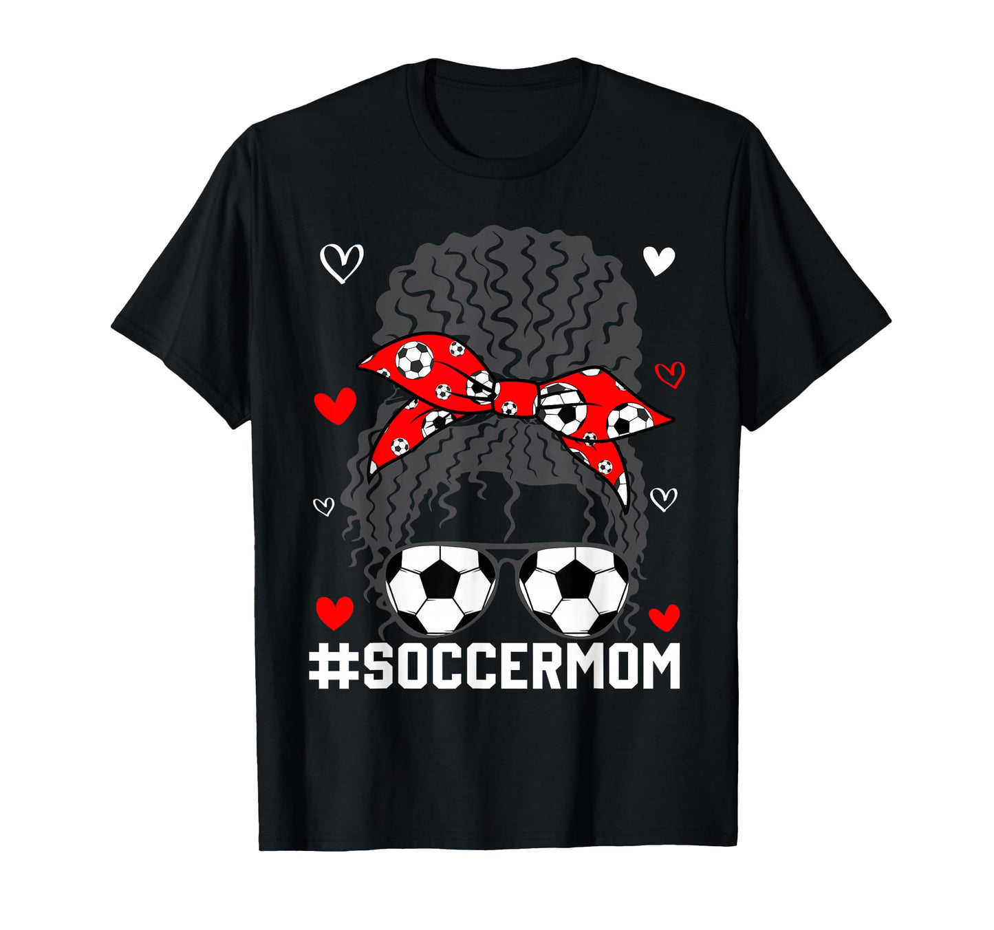 Soccer Mom Life Mothers Day Raising T-Shirt - Custom Art Print Unisex - T-Shirt, Sweatshirt, Hoodie