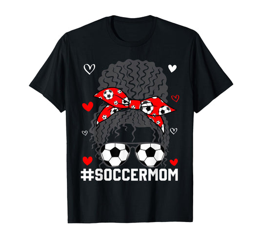 Soccer Mom Life Mothers Day Raising T-Shirt - Custom Art Print Unisex - T-Shirt, Sweatshirt, Hoodie