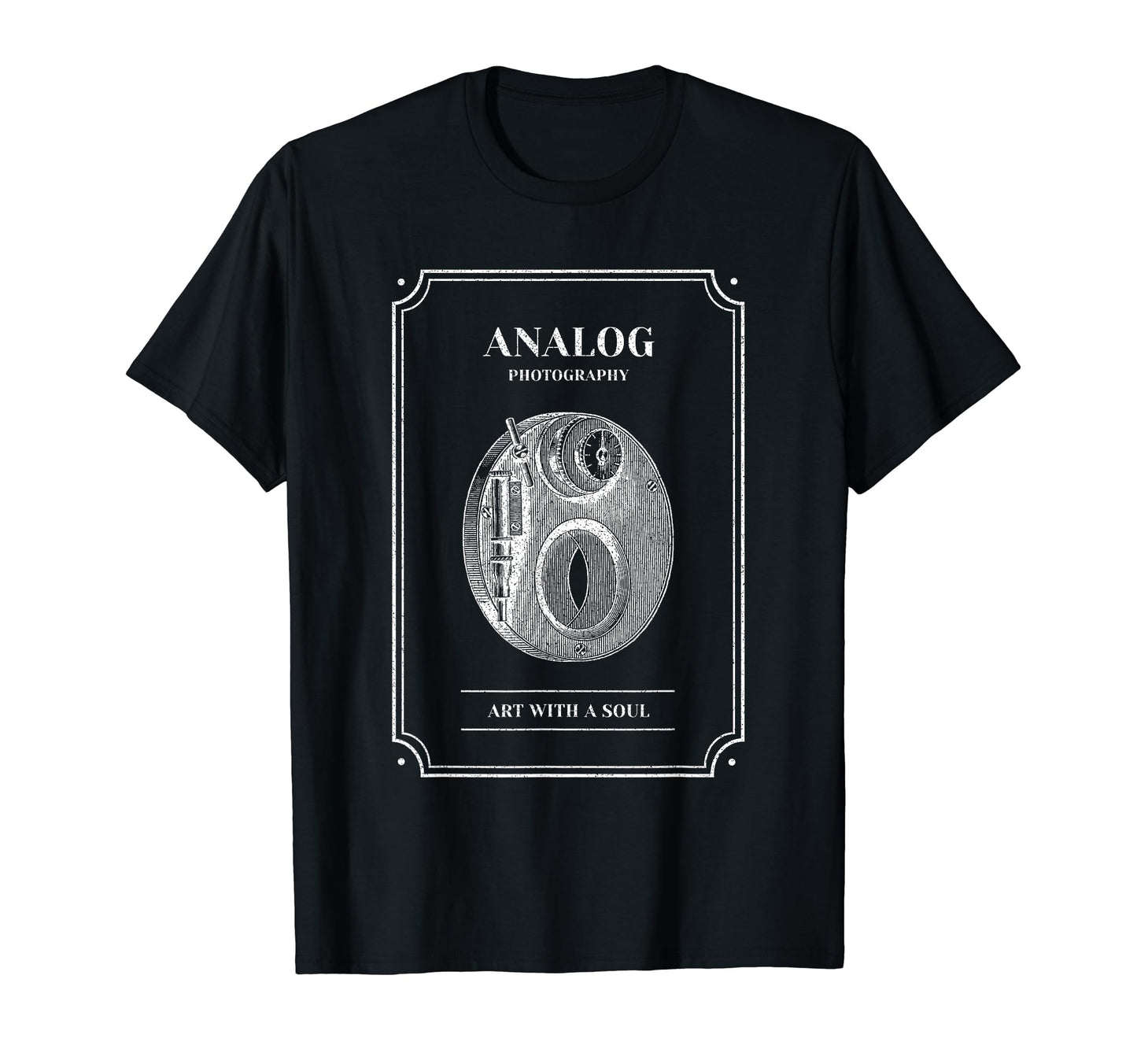 Analog Photography Art Soul Camera T-Shirt - Aesthetic Graphic for Adults - T-Shirt, Sweatshirt, Hoodie