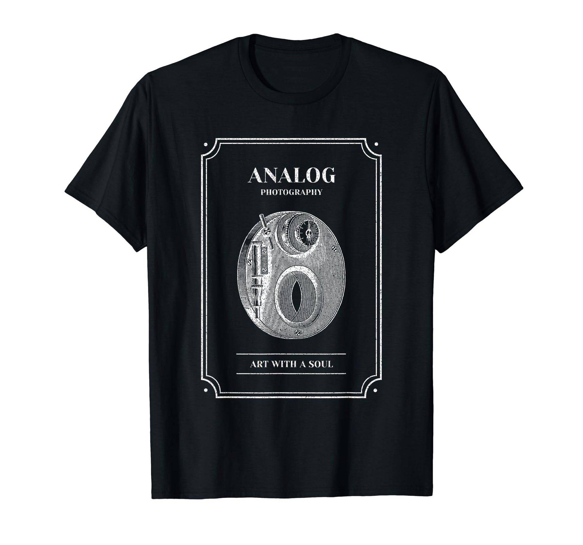 Analog Photography Art Soul Camera T-Shirt - Aesthetic Graphic for Adults - T-Shirt, Sweatshirt, Hoodie