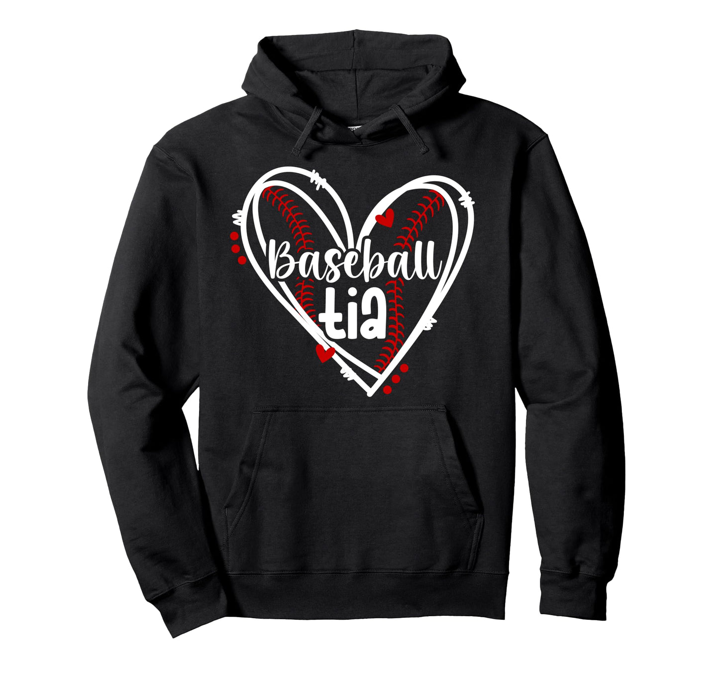 Baseball Tia Heart Tia Baseball Hoodie - Casual Everyday Wear Unisex - T-Shirt, Sweatshirt, Hoodie