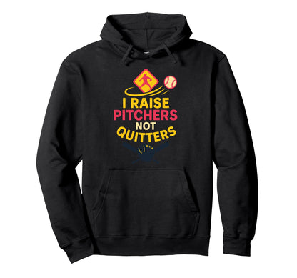 Softball Pitcher Mom Proud Parent Fastpitch Hoodie - Unique Graphic Unisex - T-Shirt, Sweatshirt, Hoodie