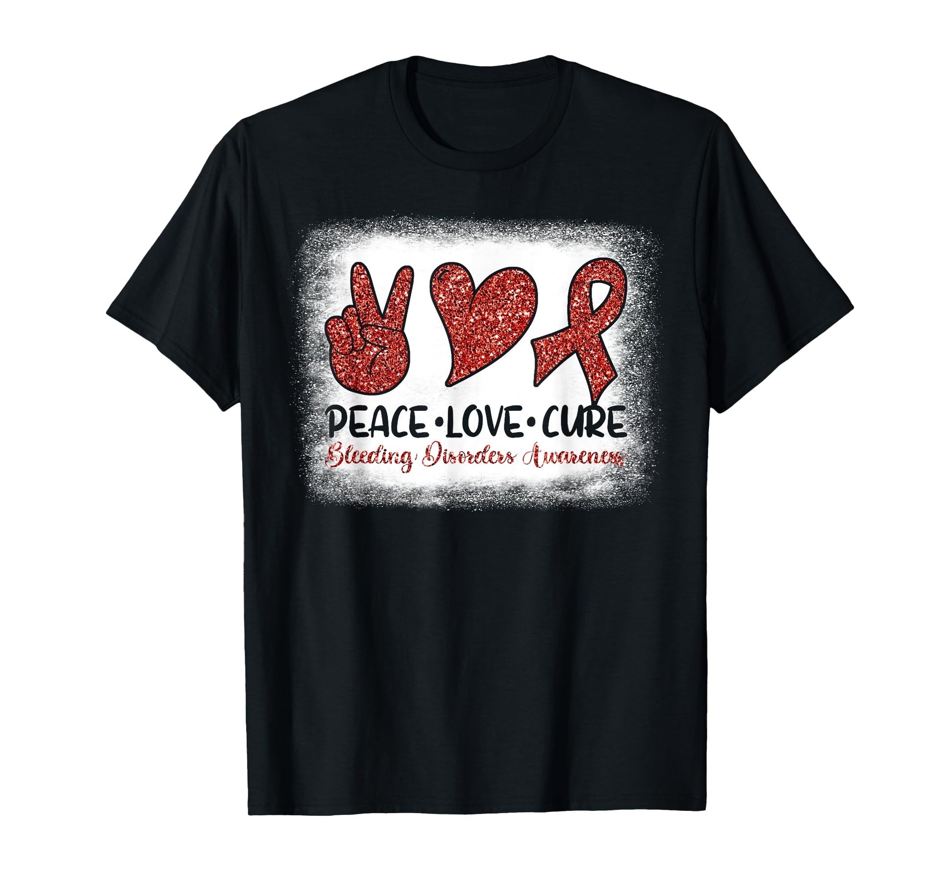 Bleeding Disorder Awareness Shirts T-Shirt - Unique Graphic Men Women - T-Shirt, Sweatshirt, Hoodie