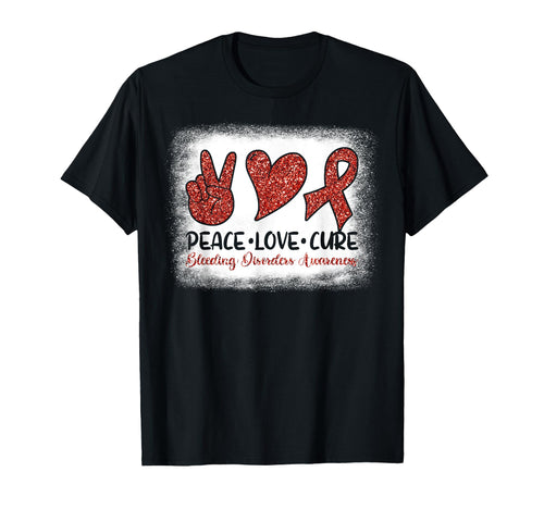 Bleeding Disorder Awareness Shirts T-Shirt - Unique Graphic Men Women - T-Shirt, Sweatshirt, Hoodie