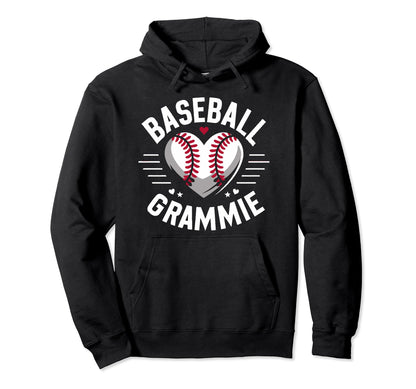 Baseball Grandma Grandmother Granny Hoodie - Fun Novelty Design Unisex - T-Shirt, Sweatshirt, Hoodie