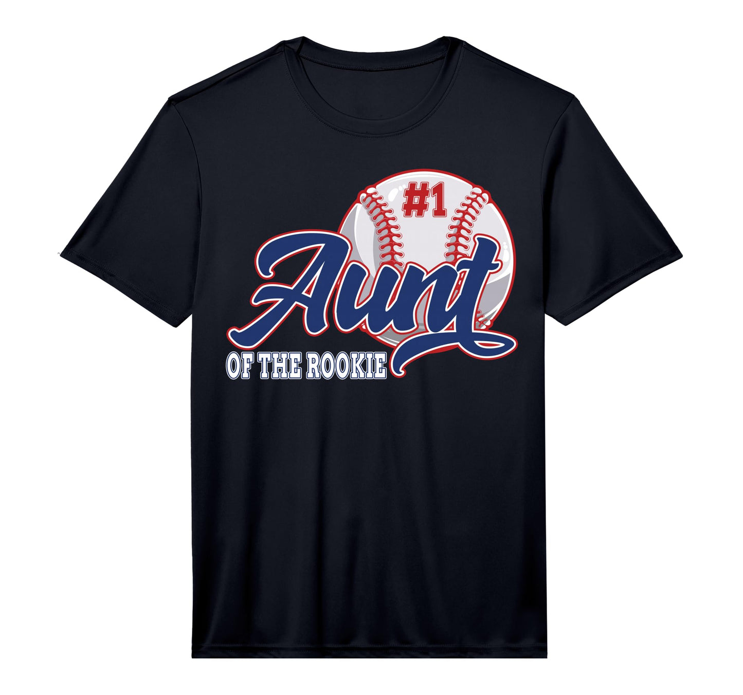 Aunt Rookie Baseball 1St Birthday T-Shirt - Streetwear Style Unisex - T-Shirt, Sweatshirt, Hoodie