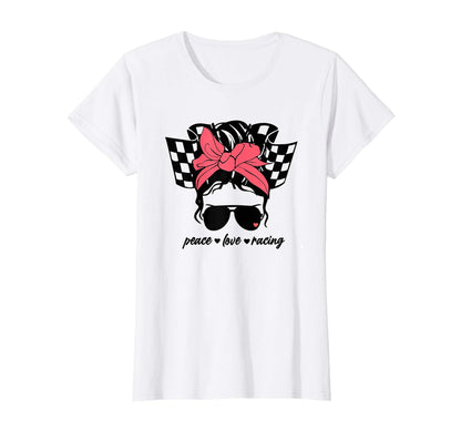 Womens Dirt Track Racing Race Car T-Shirt - Fun Novelty Design Unisex - T-Shirt, Sweatshirt, Hoodie