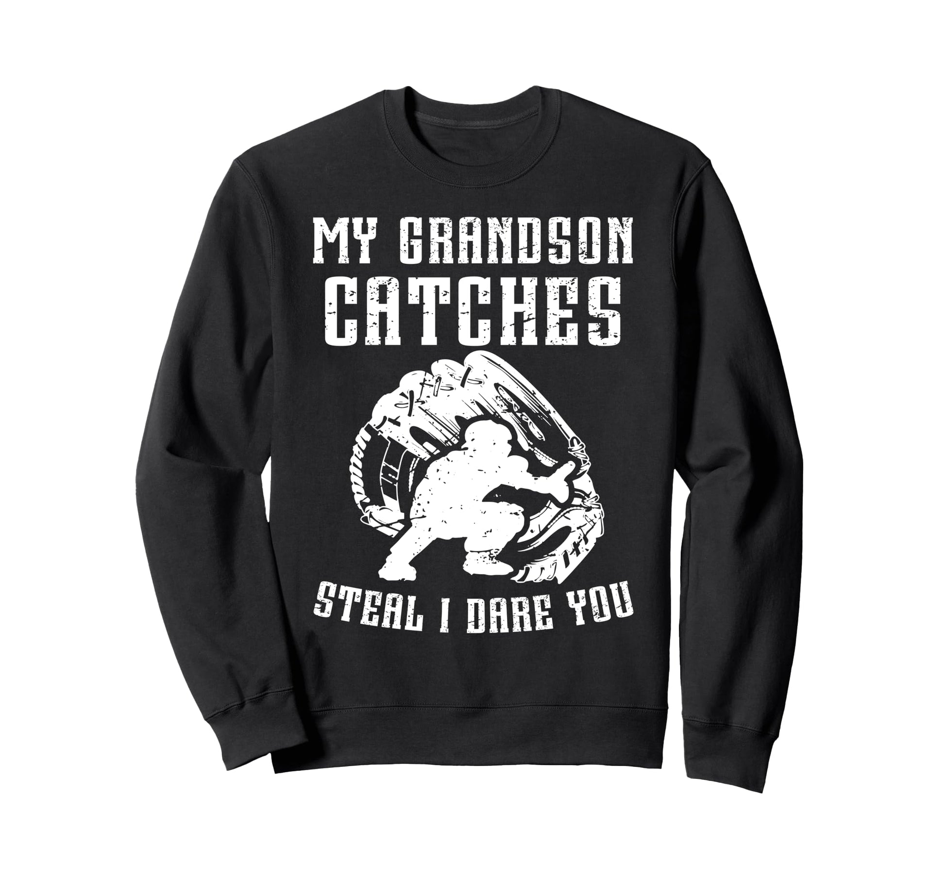 Funny Baseball Catcher Grandpa Sweatshirt - Aesthetic Graphic Men Women - T-Shirt, Sweatshirt, Hoodie