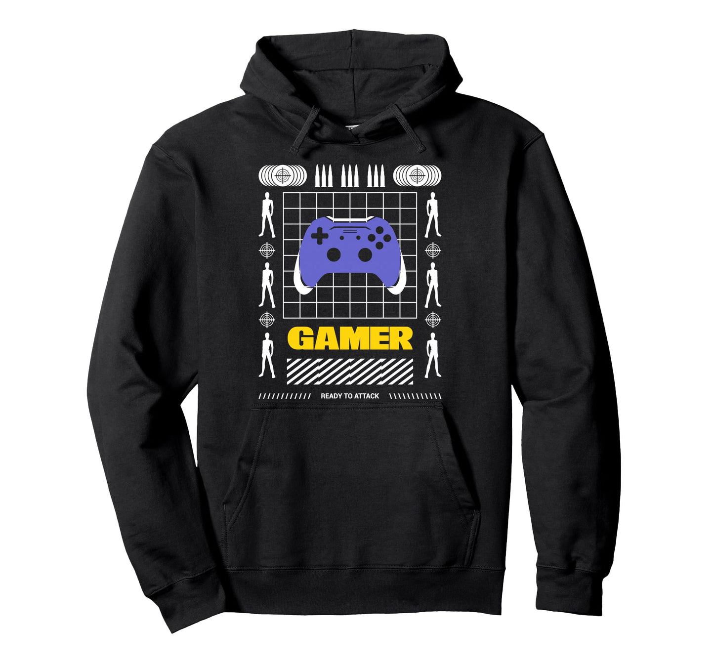 Gamer Sad Aesthetic Edgy Streetwear Hoodie - Streetwear Style Unisex - T-Shirt, Sweatshirt, Hoodie