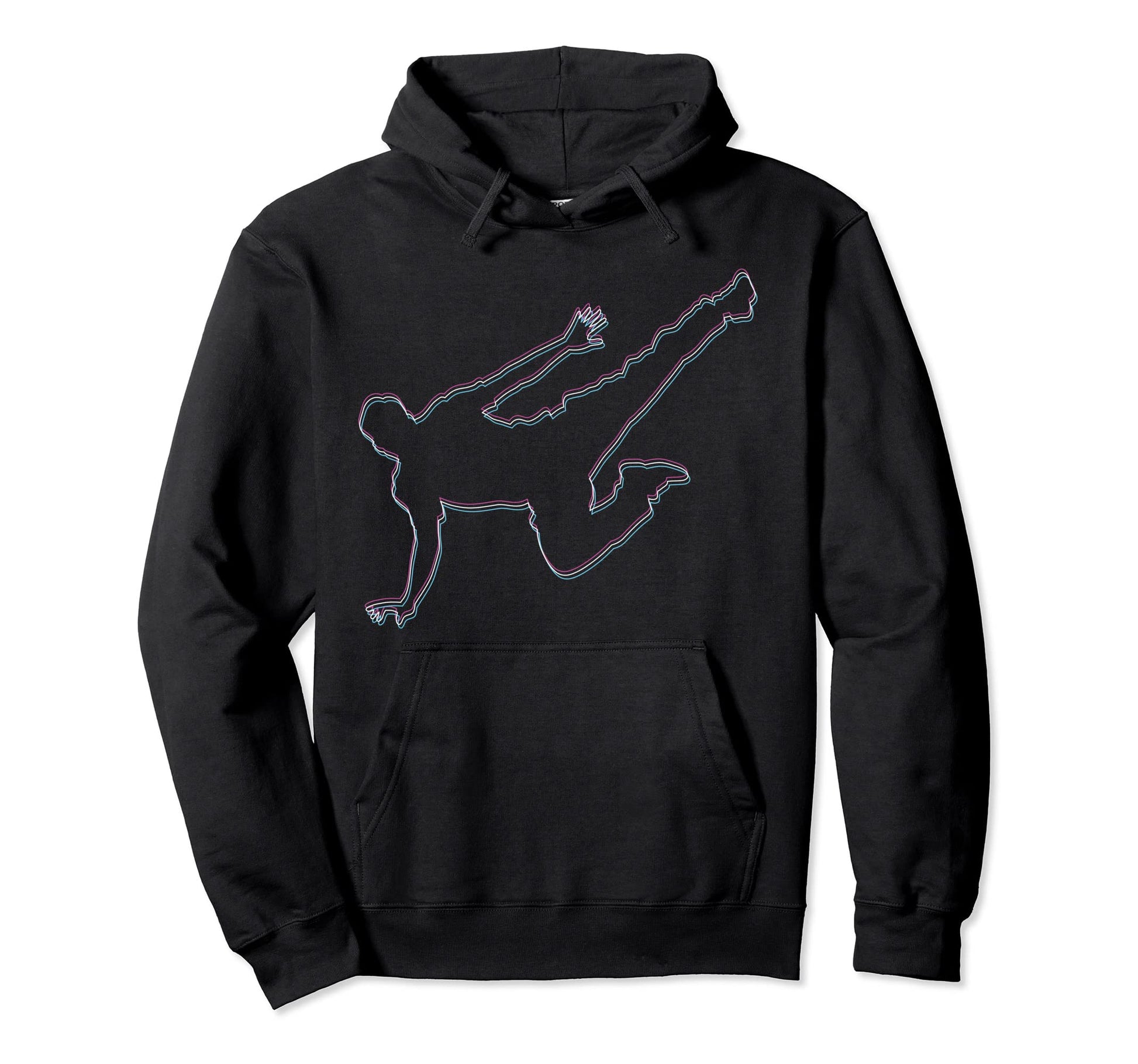 Parkour Freerunning Traceur Vaporwave Hoodie - Graphic Print Unisex - T-Shirt, Sweatshirt, Hoodie
