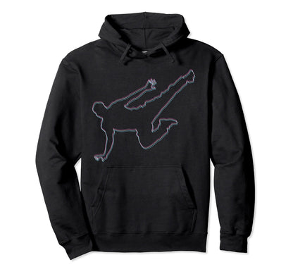 Parkour Freerunning Traceur Vaporwave Hoodie - Graphic Print Unisex - T-Shirt, Sweatshirt, Hoodie