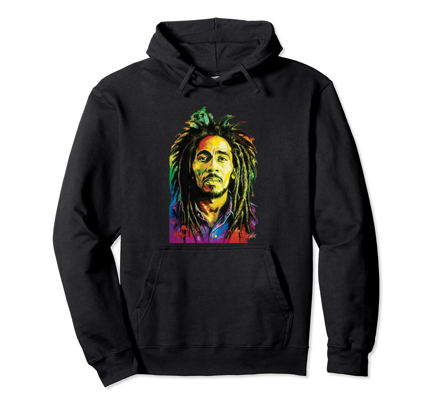 Reggae Music Rastafari Rasta Hoodie - Fun Novelty Design for Adults - T-Shirt, Sweatshirt, Hoodie
