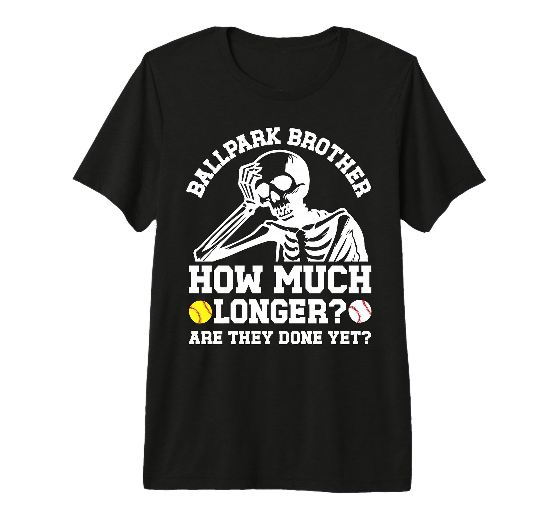 Ballpark Brother Funny Baseball T-Shirt - Streetwear Style for Adults - T-Shirt, Sweatshirt, Hoodie