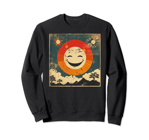 Sun Boho Groovy Sunshine Grunge 52 Sweatshirt - Custom Art Print Men Women - T-Shirt, Sweatshirt, Hoodie