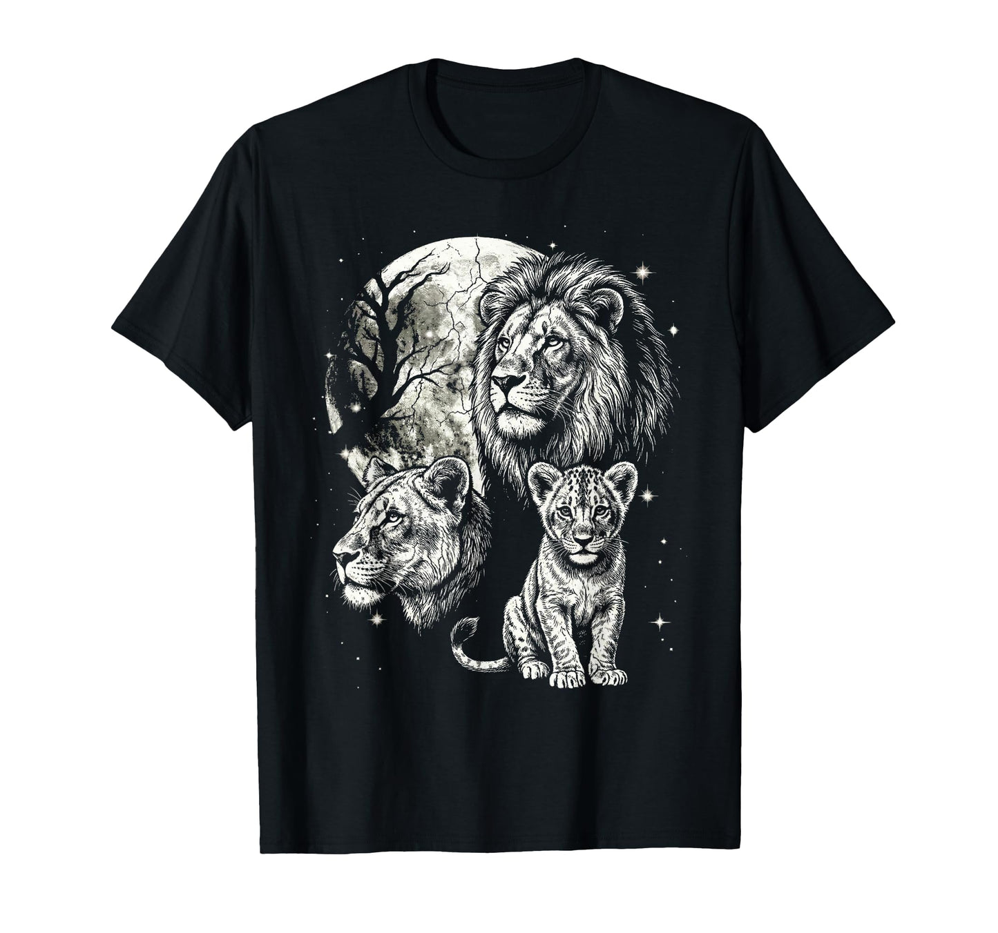 Lion 90S Aesthetic Y2K Lion T-Shirt - Trendy Graphic Unisex - T-Shirt, Sweatshirt, Hoodie