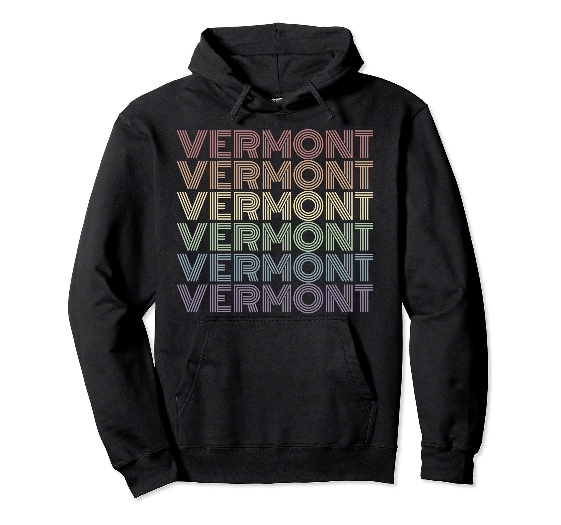 Vermont Gay Pride Lgbt Us State Hoodie - Minimalist Print Men Women - T-Shirt, Sweatshirt, Hoodie