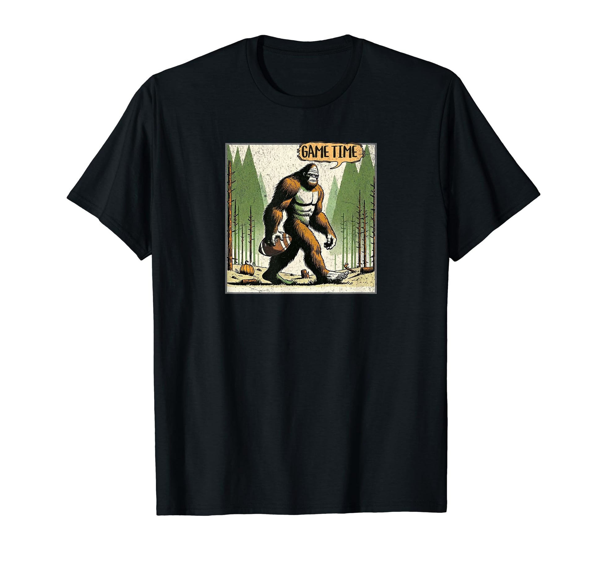Bigfoot Football Season Game Day T-Shirt - Novelty Apparel for Adults - T-Shirt, Sweatshirt, Hoodie