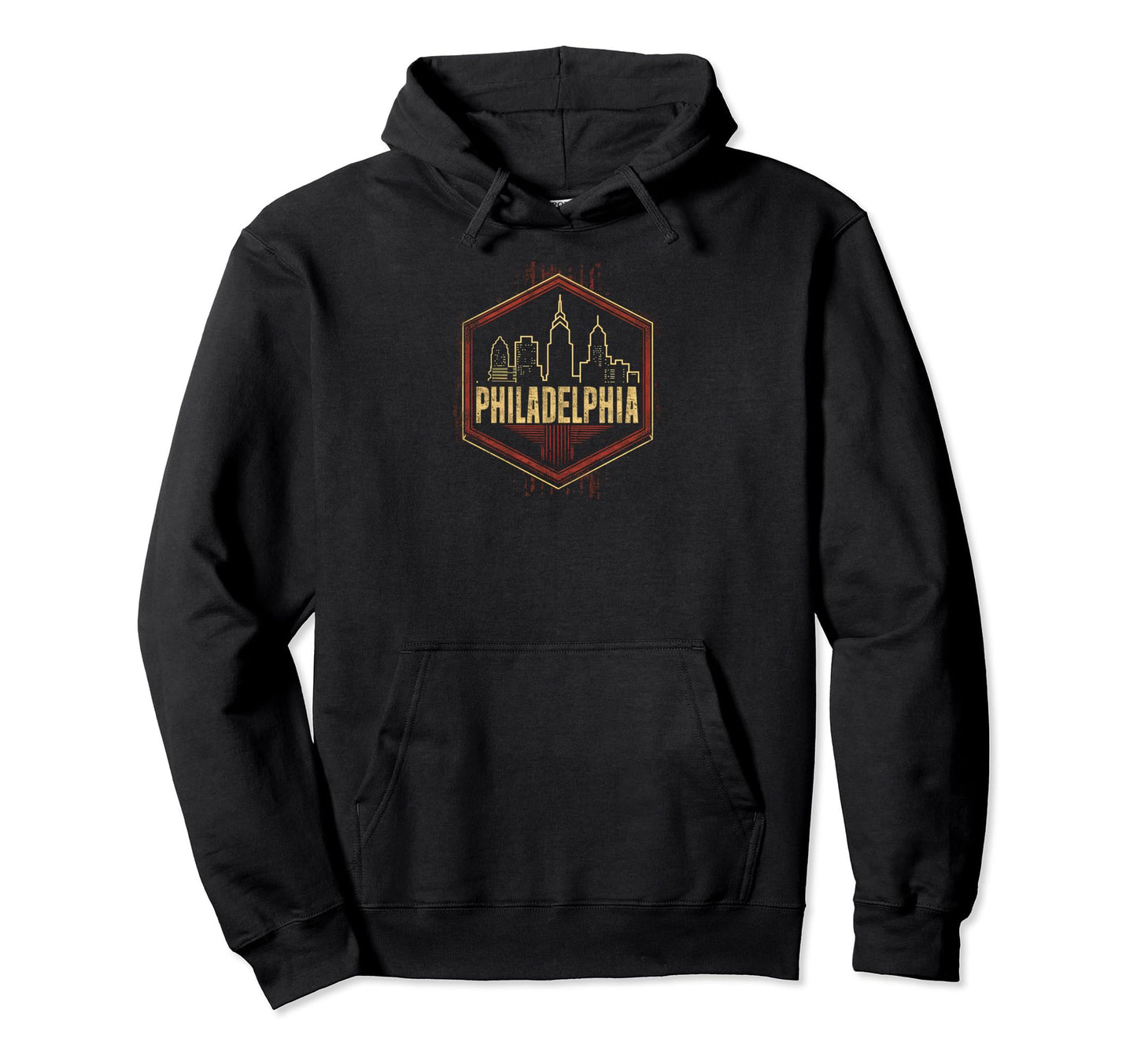 Philadelphia Grit 90S Grunge Hoodie - Aesthetic Graphic Men Women - T-Shirt, Sweatshirt, Hoodie