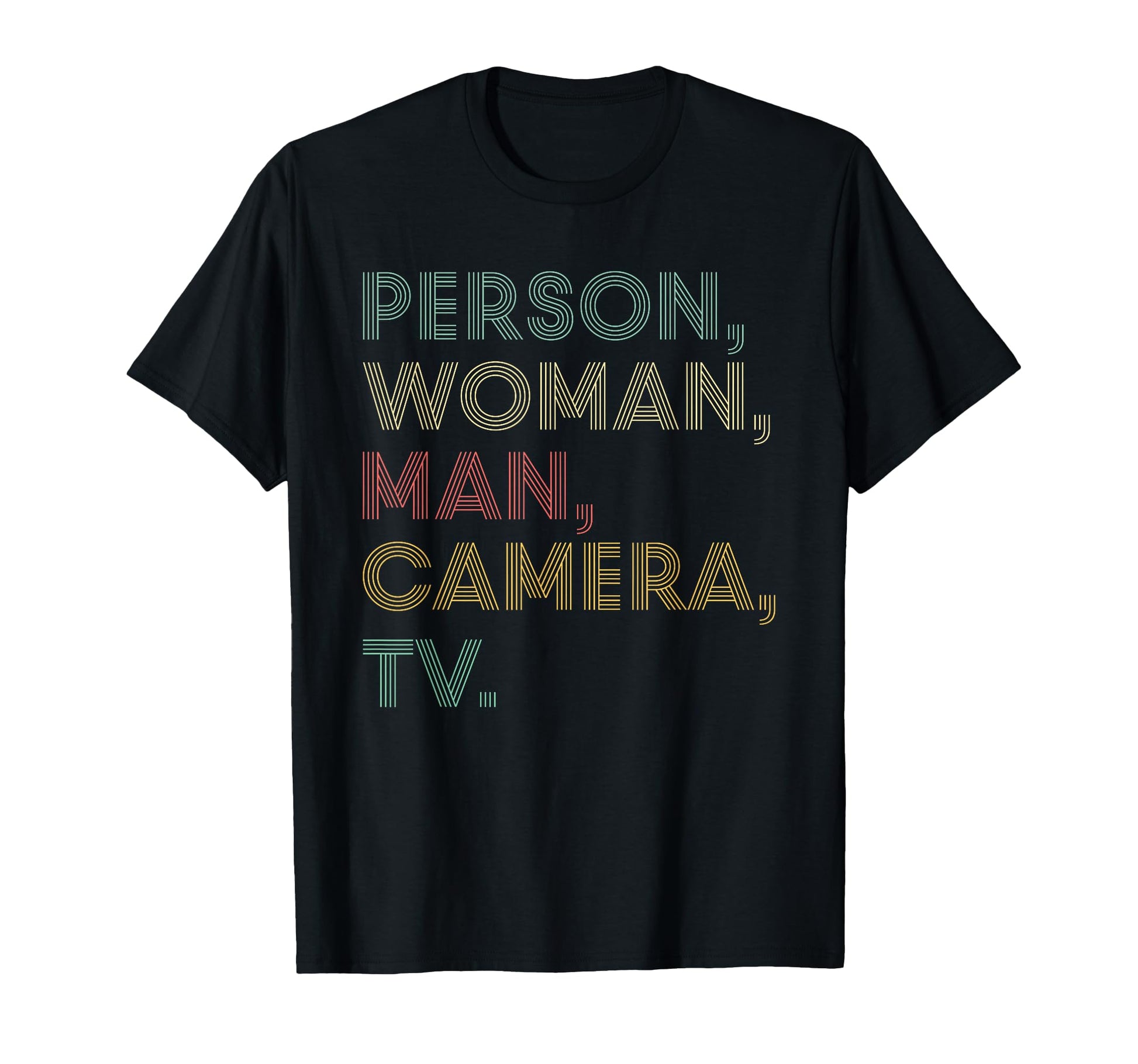 Person Camera Tv Go Vote T-Shirt - Unique Graphic Men Women - T-Shirt, Sweatshirt, Hoodie