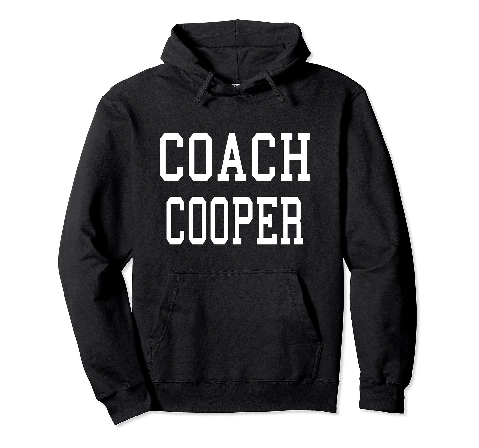 Coach Cooper Custom Football Soccer Hoodie - Custom Art Print for Adults - T-Shirt, Sweatshirt, Hoodie