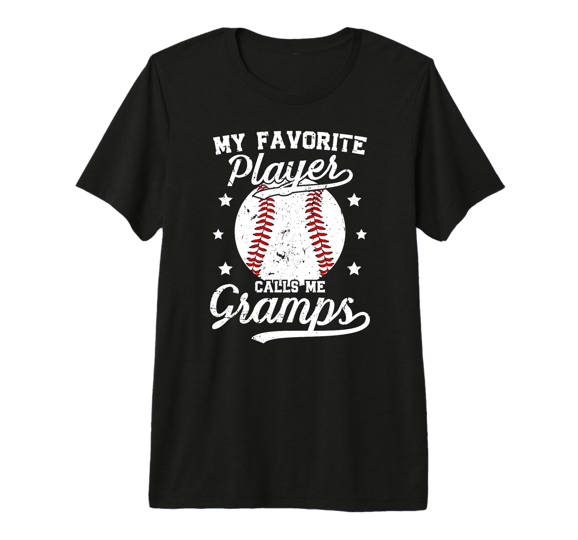 Mens My Favorite Baseball Player Gramps T-Shirt - Streetwear Style Unisex - T-Shirt, Sweatshirt, Hoodie