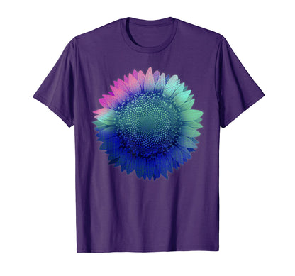 Cyber Aesthetic Sunflower Futurism T-Shirt - Fun Novelty Design Men Women - T-Shirt, Sweatshirt, Hoodie