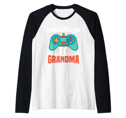 Leveling Up To Grandma Video Games T-Shirt - Casual Everyday Wear Unisex - T-Shirt, Sweatshirt, Hoodie