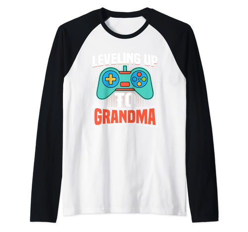 Leveling Up To Grandma Video Games T-Shirt - Casual Everyday Wear Unisex - T-Shirt, Sweatshirt, Hoodie
