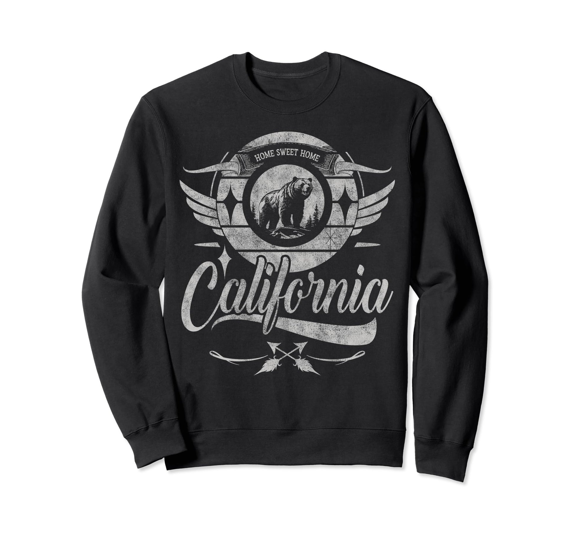 California State Animal Bear Sweet Sweatshirt - Novelty Apparel Unisex - T-Shirt, Sweatshirt, Hoodie