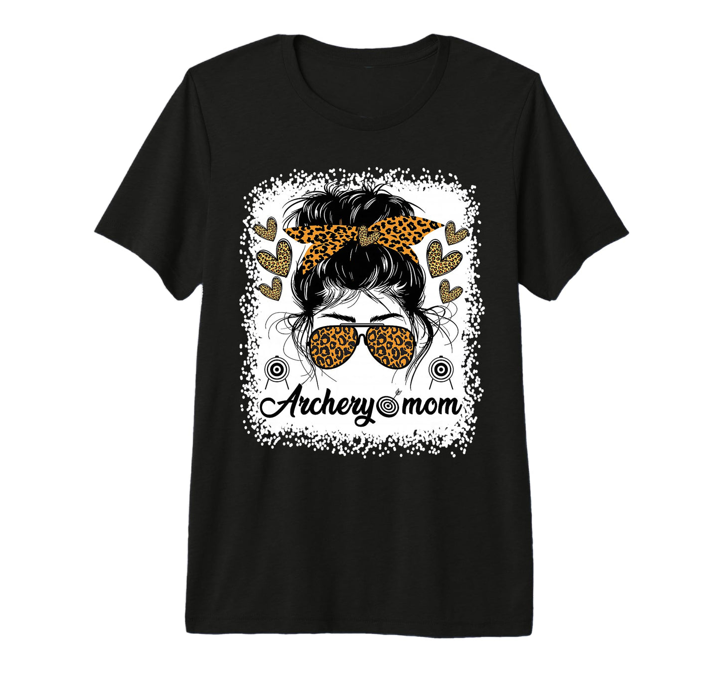 Archery Mom Archer Bowhunter Stylish T-Shirt - Custom Art Print Men Women - T-Shirt, Sweatshirt, Hoodie
