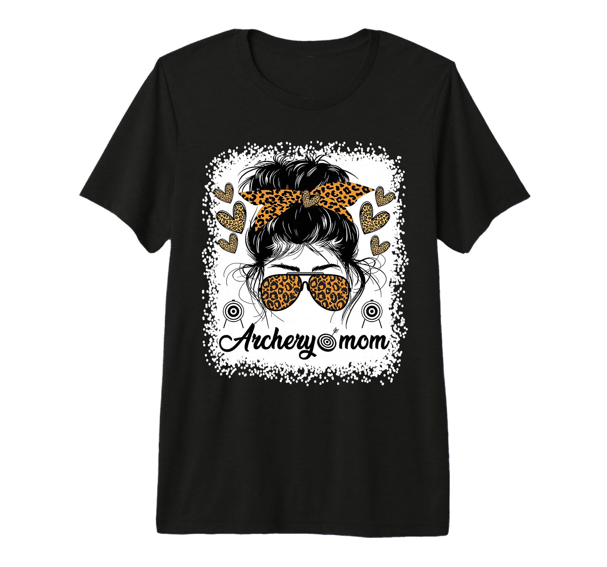 Archery Mom Archer Bowhunter Stylish T-Shirt - Custom Art Print Men Women - T-Shirt, Sweatshirt, Hoodie