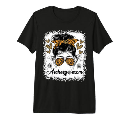Archery Mom Archer Bowhunter Stylish T-Shirt - Custom Art Print Men Women - T-Shirt, Sweatshirt, Hoodie