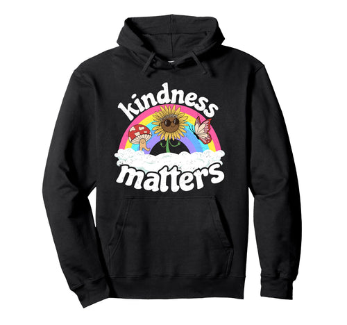 Positive Anti Bullying Rainbow Sped Hoodie - Trendy Graphic for Adults - T-Shirt, Sweatshirt, Hoodie