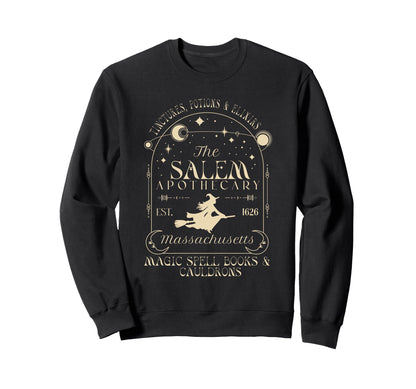 Boho Celestial Salem Apothecary Sweatshirt - Novelty Apparel Men Women - T-Shirt, Sweatshirt, Hoodie