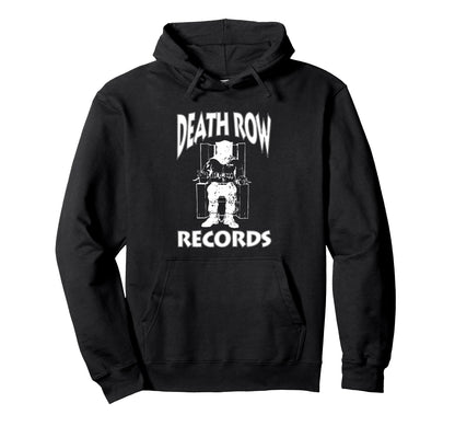 Death Row Records Logo Hoodie - Novelty Apparel Unisex - T-Shirt, Sweatshirt, Hoodie