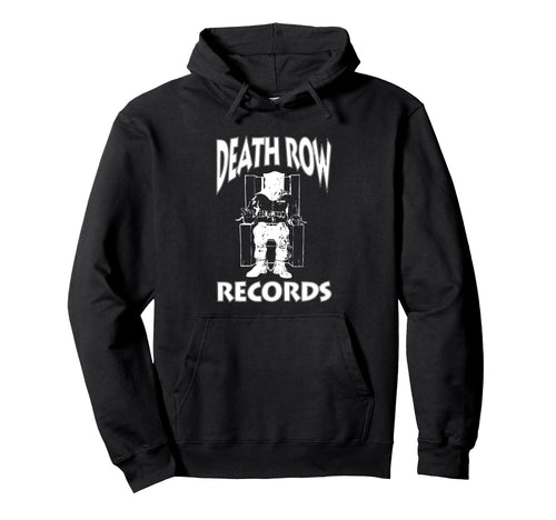 Death Row Records Logo Hoodie - Novelty Apparel Unisex - T-Shirt, Sweatshirt, Hoodie