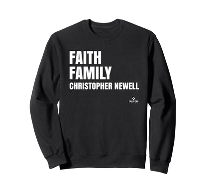 Faith Family Christopher Newell Sweatshirt - Casual Everyday Wear Unisex - T-Shirt, Sweatshirt, Hoodie
